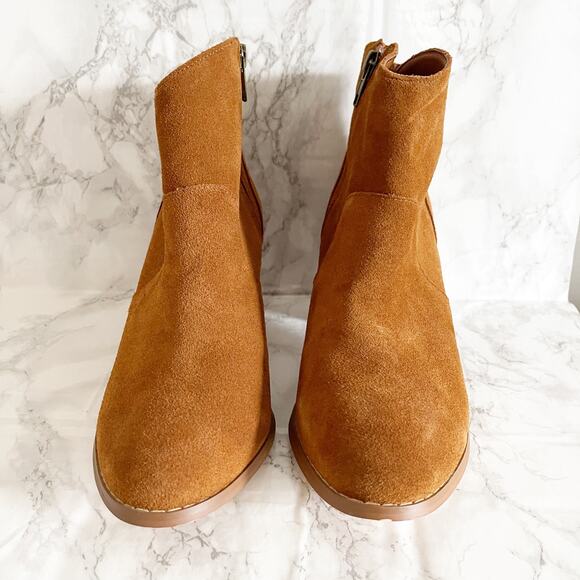 URBAN OUTFITTERS Westie Welt Suede Ankle Booties 9 - Picture 7 of 10